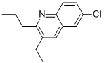 6-CHLORO-3-ETHYL-2-PROPYL-QUINOLINE CAS#: 3299-46-5