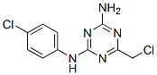 6-(CHLOROMETHYL)-N-(4-CHLOROPHENYL)-1,3,5-TRIAZINE-2,4-DIAMINE CAS#: 30355-61-4