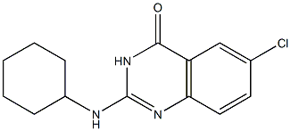 6-Chloro-2-(cyclohexylaMino)quinazolin-4(3H)-one CAS#: 305833-88-9