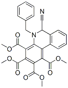 6-Cyano-5,6-dihydro-5-(phenylmethyl)-1,2,3,4-phenanthridinetetracarboxylic acid tetramethyl ester CAS#: 39713-27-4