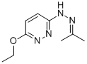 (6-Ethoxy-3-pyridazinyl)hydrazone of 2-propanone CAS#: 37813-62-0
