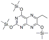 6-Ethyl-2,4,7-tris(trimethylsilyloxy)pteridine CAS#: 31053-51-7