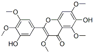 6-Hydroxy-2-(3-hydroxy-4,5-dimethoxyphenyl)-3,5,7-trimethoxy-4H-1-benzopyran-4-one CAS#: 34318-34-8
