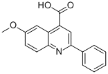 6-METHOXY-2-PHENYL-4-QUINOLINECARBOXYLIC ACID CAS#: 32795-58-7