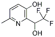6-METHYL-2-(2,2,2-TRIFLUORO-1-HYDROXYETHYL)-3-PYRIDINOL CAS#: 344776-71-2
