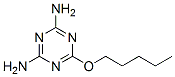 6-(Pentyloxy)-1,3,5-triazine-2,4-diamine CAS#: 30360-70-4