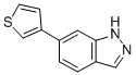 6-THIOPHEN-3-YL-1H-INDAZOLE CAS#: 281203-98-3