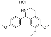 6,7-DIMETHOXY-1-(4-METHOXYPHENYL)-1,2,3,4-TETRAHYDROISOQUINOLINE HYDROCHLORIDE CAS#: 38925-49-4