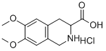 6,7-DIMETHOXY-1,2,3,4-TETRAHYDRO-ISOQUINOLINE-3-CARBOXYLIC ACID HYDROCHLORIDE CAS#: 30740-95-5