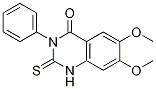 6,7-DiMethoxy-3-phenyl-2-thioxo-2,3-dihydroquinazolin-4(1H)-one CAS#: 31485-66-2
