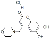 6,7-dihydroxy-4-(morpholinomethyl)-2-benzopyrone hydrochloride CAS#: 36002-19-4