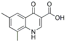 6,8-DIMETHYL-4-OXO-1,4-DIHYDROQUINOLINE-3-CARBOXYLIC ACID CAS#: 31601-86-2