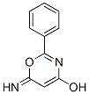 6H-1,3-Oxazin-4-ol, 6-imino-2-phenyl- CAS#: 3157-00-4