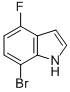 7-BROMO-4-FLUOROINDOLE CAS#: 292636-09-0