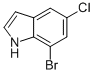 7-BROMO-5-CHLOROINDOLE CAS#: 292636-08-9