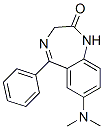 7-(Dimethylamino)-1,3-dihydro-5-phenyl-2H-1,4-benzodiazepine-2-one CAS#: 30144-56-0