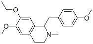7-Ethoxy-1,2,3,4-tetrahydro-6-methoxy-1-(p-methoxybenzyl)-2-methylisoquinoline CAS#: 3423-06-1