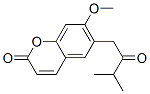7-Methoxy-6-(3-methyl-2-oxobutyl)-2H-1-benzopyran-2-one CAS#: 38409-25-5