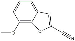 7-Methoxybenzofuran-2-carbonitrile CAS#: 35351-49-6