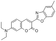 7-(diethylamino)-3-(5-methylbenzoxazol-2-yl)-2-benzopyrone CAS#: 34564-13-1