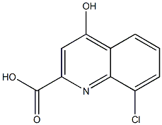 8-Chloro-4-hydroxy-quinoline-2-carboxylic acid CAS#: 35973-31-0