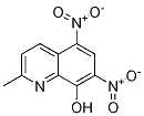 8-Hydroxy-2-methyl-5,7-dinitroquinoline CAS#: 38543-75-8
