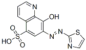 8-Hydroxy-7-(2-thiazolylazo)-5-quinolinesulfonic acid CAS#: 3885-61-8