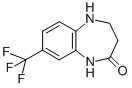 8-TRIFLUOROMETHYL-1,3,4,5-TETRAHYDRO-BENZOB1,4DIAZEPIN-2-ONE CAS#: 37040-48-5