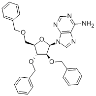 9-(2', 3', 5'-TRI-O-BENZYL-BETA-D-ARABINOFURANOSYL)-ADENINE CAS#: 3257-73-6