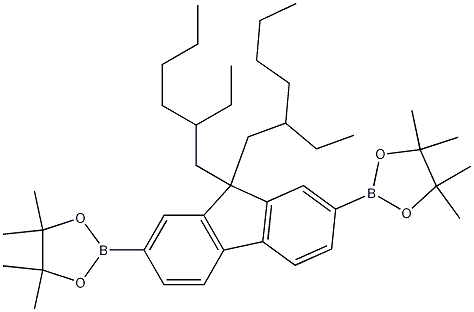 9,9-Bis(2-ethylhexyl)-2,7-bis(4,4,5,5-tetramethyl-1,3,2-dioxaborolan-2-yl)fluorene CAS#: 357219-41-1