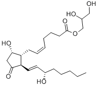 9ALPHA,15S-DIHYDROXY-11-OXO-PROSTA-5Z,13E-DIEN-1-OIC ACID, 1-GLYCERYL ESTER CAS#: 309260-52-4