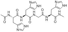 AC-HIS-HIS-GLY-HIS-NHME CAS#: 283167-53-3