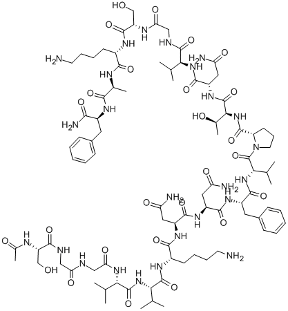 AC-SER-GLY-GLY-VAL-VAL-LYS-ASN-ASN-PHE-VAL-PRO-THR-ASN-VAL-GLY-SER-LYS-ALA-PHE-NH2 CAS#: 145459-34-3