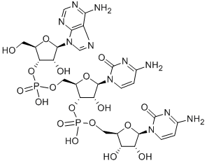 ADENYLYL(3'-5')CYTIDYLYL(3'-5')CYTIDINE FREE ACID CAS#: 3128-37-8