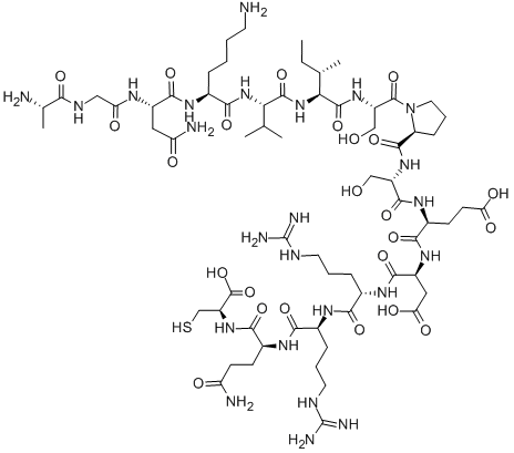 ALA-GLY-ASN-LYS-VAL-ILE-SER-PRO-SER-GLU-ASP-ARG-ARG-GLN-CYS CAS#: 159939-84-1