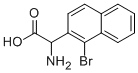 AMINO-(1-BROMO-NAPHTHALEN-2-YL)-ACETIC ACID CAS#: 299164-81-1