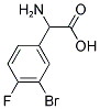 AMINO(3-BROMO-4-FLUOROPHENYL)ACETIC ACID CAS#: 299164-16-2