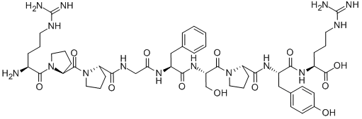 ARG-PRO-PRO-GLY-PHE-SER-PRO-TYR-ARG CAS#: 32222-00-7