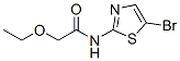 Acetamide, N-(5-bromo-2-thiazolyl)-2-ethoxy- CAS#: 267653-88-3