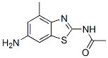 Acetamide, N-(6-amino-4-methyl-2-benzothiazolyl)- (9CI) CAS#: 314033-48-2