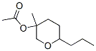Acetic acid tetrahydro-3-methyl-6-propyl-2H-pyran-3-yl ester CAS#: 34647-45-5