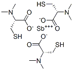 Antimonate(3-), (2,3-dihydroxybutanedioato(4-)-O2,O3)(3-mercapto-L-val inato(2-)-N,S)-, sodium dihydrogen, (T-4-(R-(R*,R*)))- CAS#: 34755-53-8