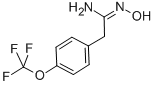 BENZENEETHANIMIDAMIDE,N-HYDROXY-4-(TRIFLUOROMETHOXY)- CAS#: 280110-83-0