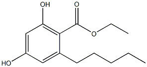 BENZOIC ACID, 2,4-DIHYDROXY-6-PENTYL-, ETHYL ESTER CAS#: 38862-65-6