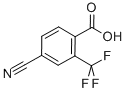 BENZOIC ACID, 4-CYANO-2-(TRIFLUOROMETHYL)- CAS#: 267242-09-1