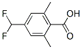 BENZOIC ACID, 4-(DIFLUOROMETHYL)-2,6-DIMETHYL- CAS#: 306297-07-4