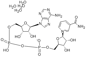 BETA-NICOTINAMIDE ADENINE DINUCLEOTIDE TETRAHYDRATE, CRYSTALLINE, 98+% CAS#: 282730-13-6