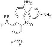 BIS(3-AMINOPHENYL) 3,5-DI(TRIFLUOROMETHYL)PHENYL PHOSPHINE OXIDE CAS#: 299176-31-1