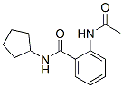 Benzamide, 2-(acetylamino)-N-cyclopentyl- (9CI) CAS#: 348614-32-4