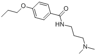Benzamide, N-(3-dimethylaminopropyl)-p-propoxy- CAS#: 32417-63-3